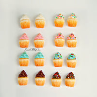 Thumbnail for Turquoise Cupcakes - Hair Clips