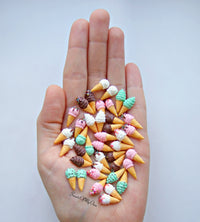 Thumbnail for Mint Scoop Ice Cream Cones - Stud Earrings