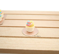 Thumbnail for Miniature Spring Theme Swirl Cupcakes - 1:12 Scale