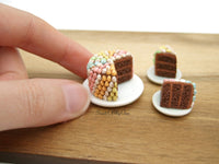 Thumbnail for Miniature Chocolate Cake Covered with 216 Mini Eggs Miniature - 1:12 Scale