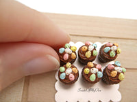 Thumbnail for Miniature Mixed Mini Eggs Chocolate Cupcakes - 1:12 Scale