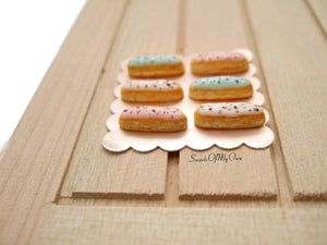 Miniature Eclairs Mini Egg Theme - Doll House 1:12 Scale