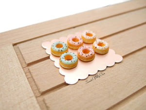 Miniature Doughnuts Mini Egg Theme - Doll House 1:12 Scale