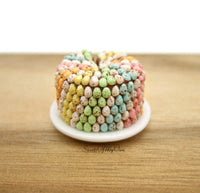 Thumbnail for Miniature Chocolate Cake Covered with 216 Mini Eggs Miniature - 1:12 Scale