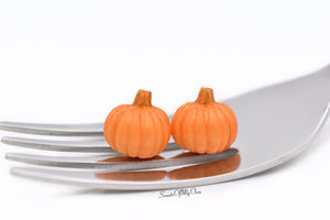 Sparkle Pumpkin Stud Earrings - Choose Your Style
