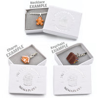 Thumbnail for Christmas Red Themed Hot Drink Biscuit (small) - Necklace/Charm