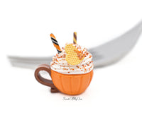 Thumbnail for Pumpkin Spice Deluxe Hot Chocolate - Dangle Earrings