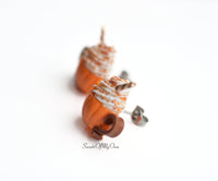 Thumbnail for Pumpkin Spiced Latte Stud Earrings Sweetsofmyown