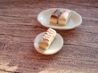Thumbnail for Miniature Custard Slice - Iced Custard Slices in Miniature - Bakery Item for Doll House 1:12 Scale - SweetsOfMyOwn