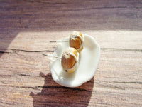 Thumbnail for Hot Cross Bun - Stud Earrings - MTO