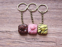 Thumbnail for French Fancies Cake - Necklace/Charm/Keychain - MTO