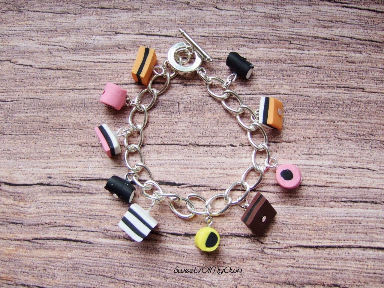 Liquorice Allsorts Charm Bracelet - MTO