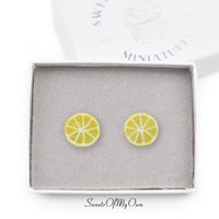 Thumbnail for Lemon Slice Stud Earrings