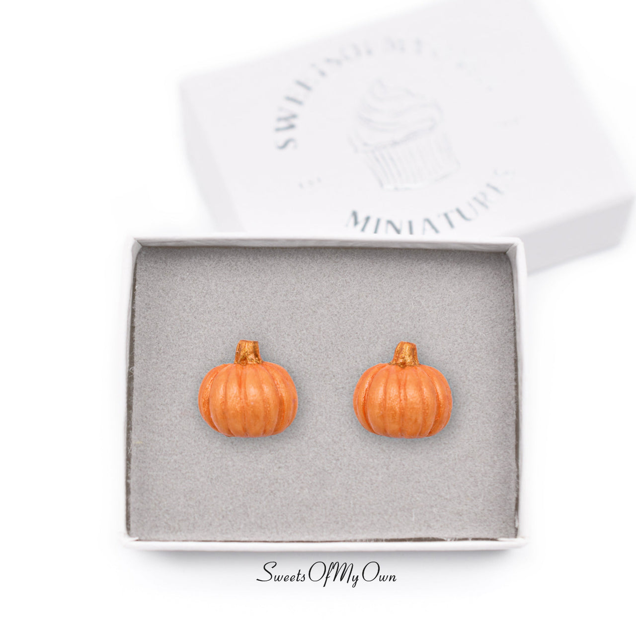 Sparkle Pumpkin Stud Earrings - Choose Your Style