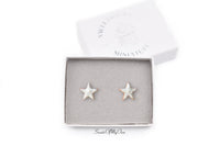 Thumbnail for Gingerbread Glitter Star Biscuit Stud Earrings