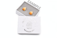 Thumbnail for Chocolate Cake with Sprinkles Stud Earrings
