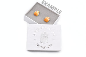 Cookie Stud Earrings - Choose Your Style - MTO